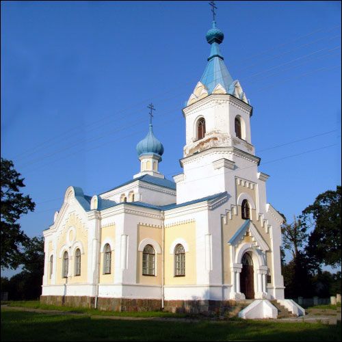 Bulkova. Orthodox church of the Assumption