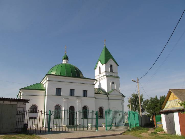 Homiel. Orthodox church of St. Nicholas (at Valatova)