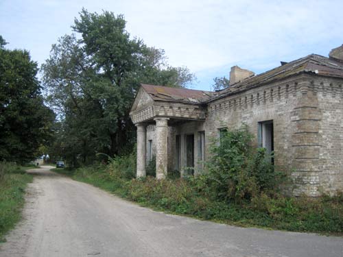  - Manor of Jastrzębski. Dwelling house, a fragment