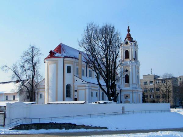 Grodno. Kościół M.B. Anielskiej i klasztor OFM
