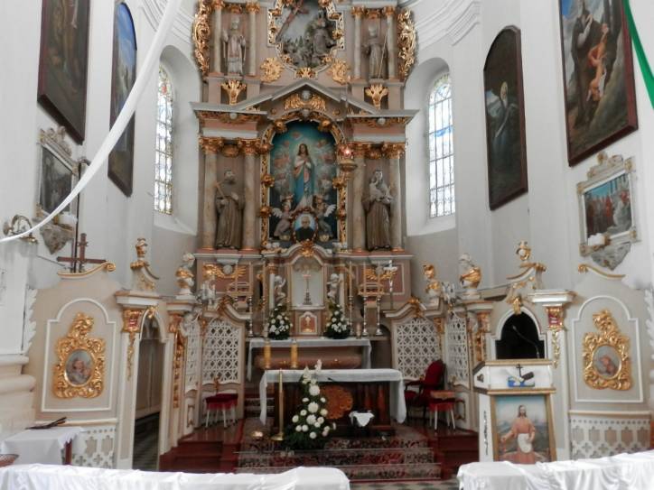 - Kościół M.B. Anielskiej i klasztor OFM. Kościół i klasztor franciszkanów w Grodnie