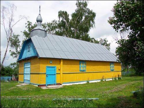 Łuki.  Orthodox church of the Transfiguration