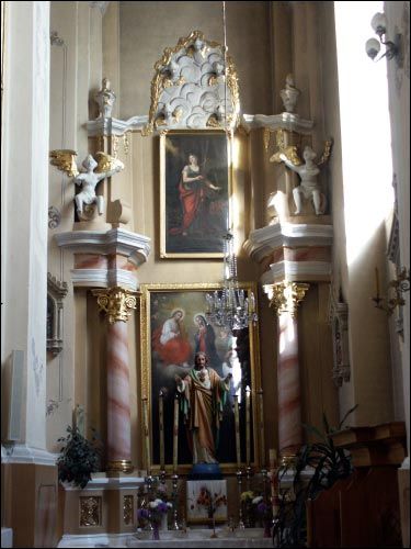 Lida. Catholic church of the Exaltation of the Holy Cross