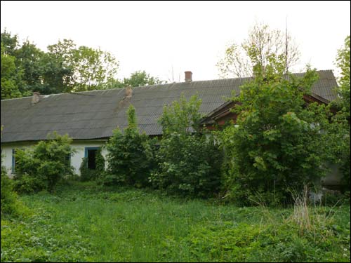  - Сядзіба Марачэўскіх. Сядзібны дом, фрагмент (05.2009)