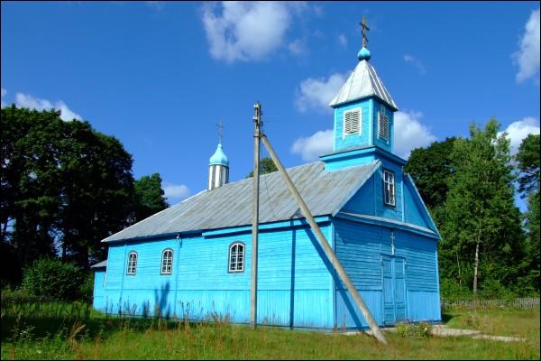 Bieršty. Orthodox church of St. Paraskieva