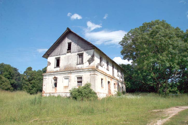 Černichava Dolnaje. Farmstead of Hartingh