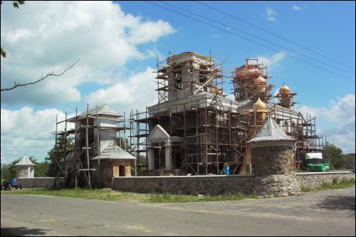  - Orthodox church of the Protection of the Holy Virgin. Reconstruction of the church