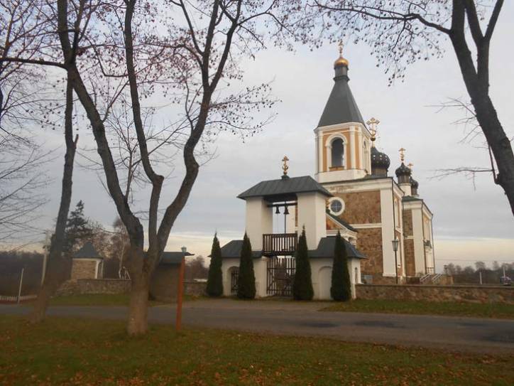  - Orthodox church of the Protection of the Holy Virgin. Orthodox church of the Protection of the Holy Virgin in Pačapava