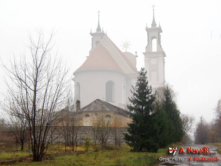 Babrujsk |  Catholic church of St. Peter and St. Paul and the Monastery of Jesuits. 