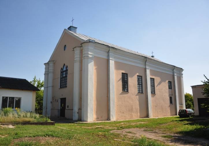 Škłoŭ. Catholic church 