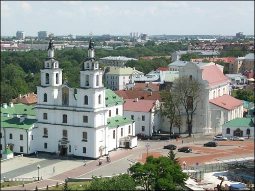 Minsk |  Catholic church of St. Joseph and the Monastery of Bernardine. 