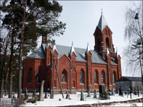 Ivianiec. Catholic church of St. Alexius