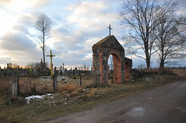 Aborak (Pałačany).  cemetery Old Catholic