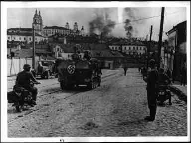  - Town photos from WWII period . 