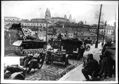 - Town photos from WWII period . 