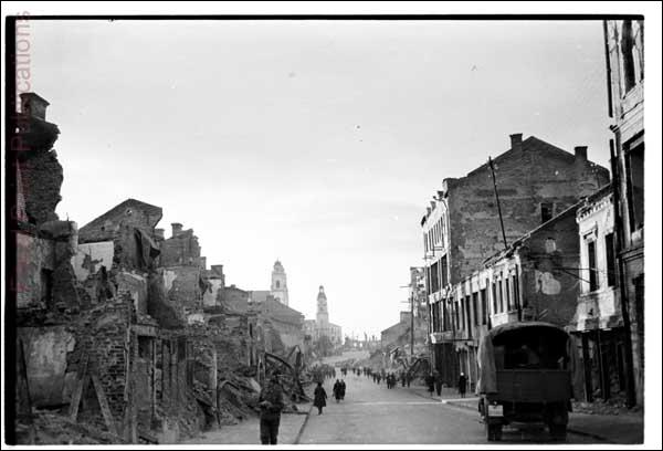  - Town photos from WWII period . 