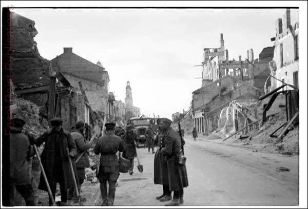  - Town photos from WWII period . 