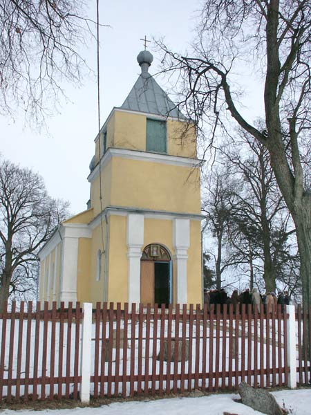 Syčy |  Orthodox church of St. Paraskieva. Front view