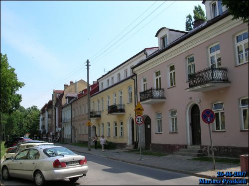 Białystok. Town streets 