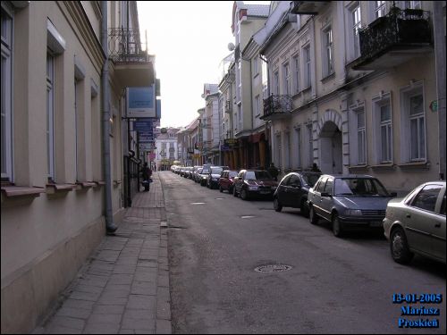 Białystok. Town streets 