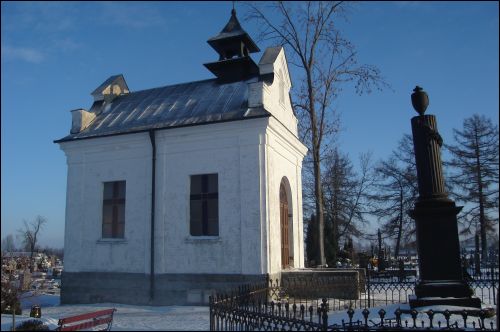 Boćki. Chapel at cemetery