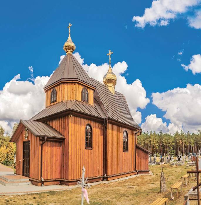 Czeremcha. Orthodox church of St. Kosma and St. Damian