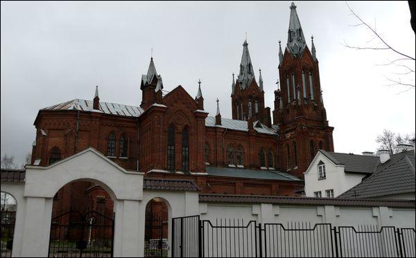 Smolensk |  Catholic church of St. Mary. Side view
