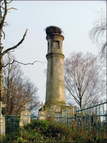 Hłybokaje.  Column of the Constitution of May 3, 1791