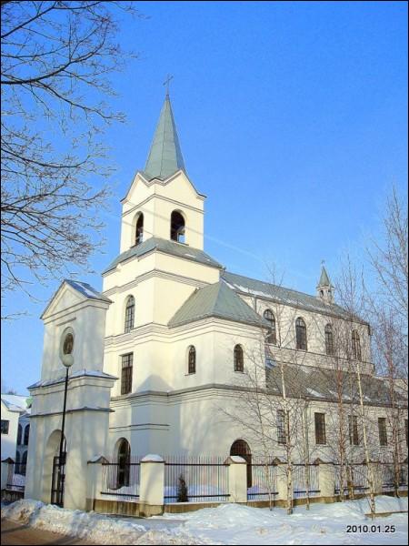 Połack. Catholic church of St. Andrew Babola