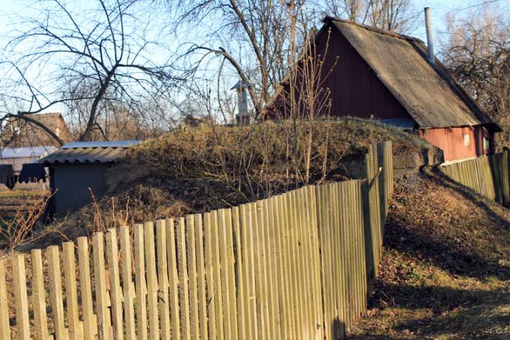 Połack.  German Fortifications from Second World War time