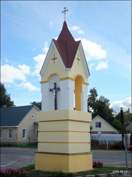 Švenčionys. Road chapel 