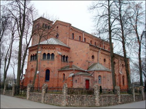 Lentvaris. Catholic church of the Annunciation of the Blessed Virgin Mary