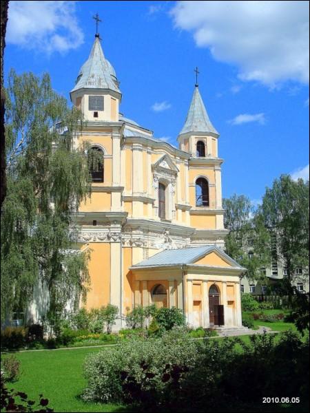 Vilnius. Catholic church of Our Lord Jesus and the Trinitarian monastery