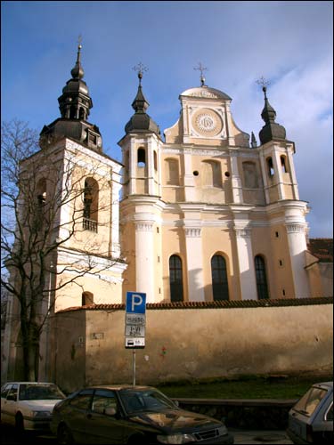 Vilnius. Catholic church of St. Michael the Archangel and the Bernardine Convent