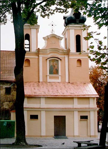  - Catholic church of the Holy Cross and the Monastery of Bonifratri. Main facade of the church