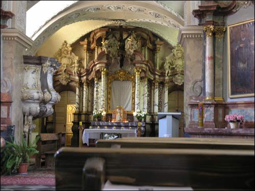 - Catholic church of the Holy Cross and the Monastery of Bonifratri. Interior