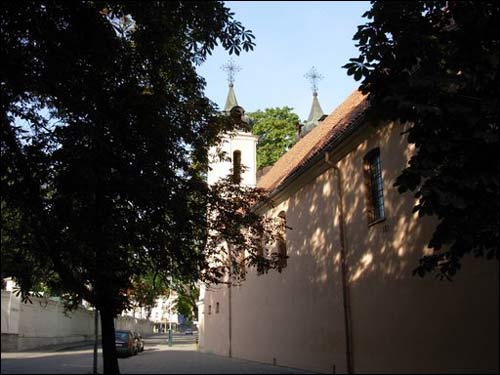  - Catholic church of the Holy Cross and the Monastery of Bonifratri. 