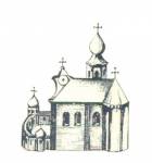Wołożyn.  Kościół i klasztor Bernardynów