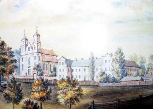 Śmiłowicze. Kościół św. Wincentego i klasztor Misjonarzy