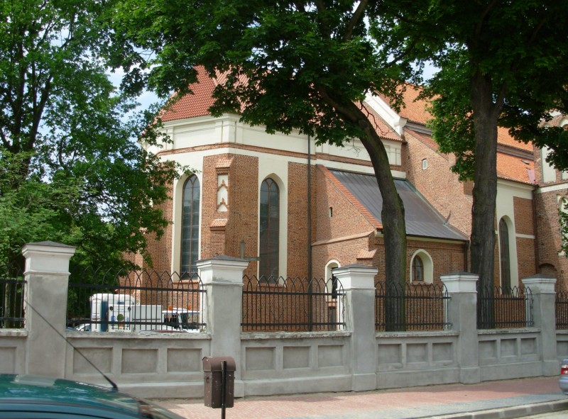 Łomża. Catholic church of St. Michael the Archangel