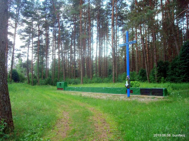  -  Memory place of the kill of citizenry from Belarus and Poland by communists. 
