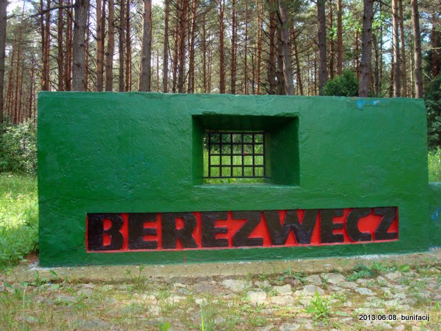  -  Memory place of the kill of citizenry from Belarus and Poland by communists. 