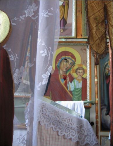  - Cerkiew Narodzenia Św. Jana. Cudowny obraz Matki Boskiej Kazańskiej, otaczany czcią wraz ze świątynią