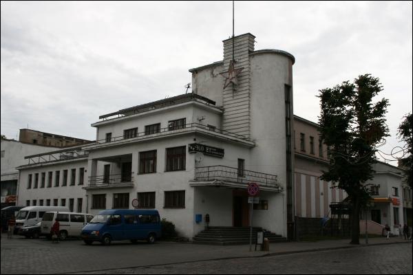 Hrodna. Historical buildings Azheshki str.