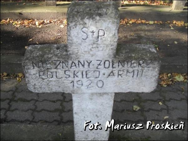 Sokółka.  Tomb of Polish soldiers died in 1920