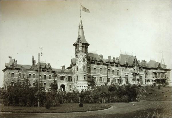 Białowieża |  Pałac carski. Pałac carski w Białowieży (foto przed 1914)