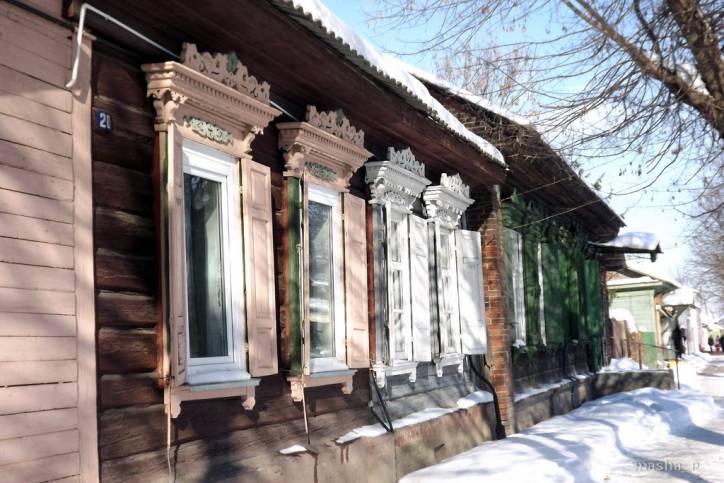  - Historical buildings Valatouskaja str.. 