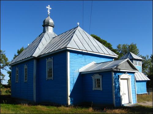 Miasiacičy. Orthodox church of St. Paraskieva