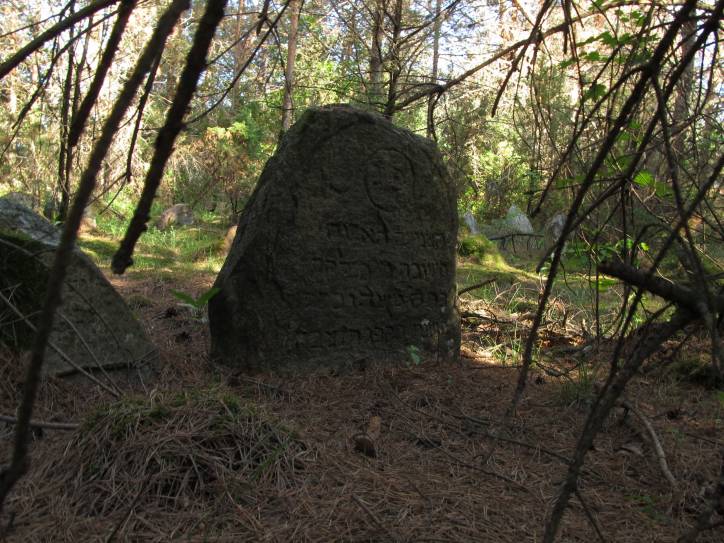 Łyskava. cemetery Jewish
