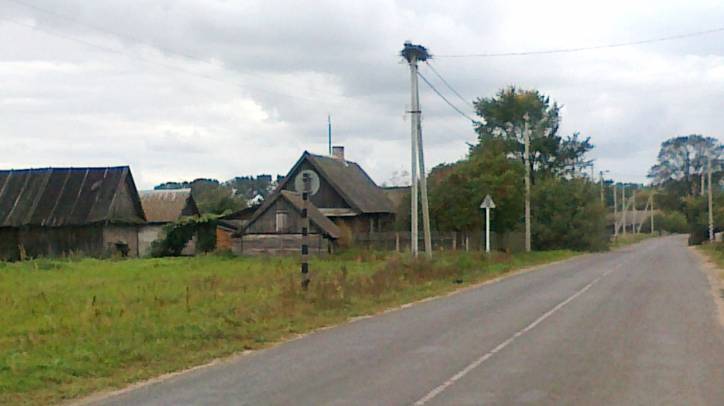 Rudniki. In the village 